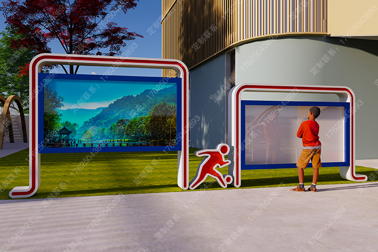 學?？ㄍㄟ\動宣傳欄長廊